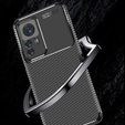 Чехол до Xiaomi 12T, Carbon Gel, чёрный