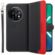 Чохол-книжка для OnePlus 11 5G, KHAZNEH RFID, Dual Color, чорний
