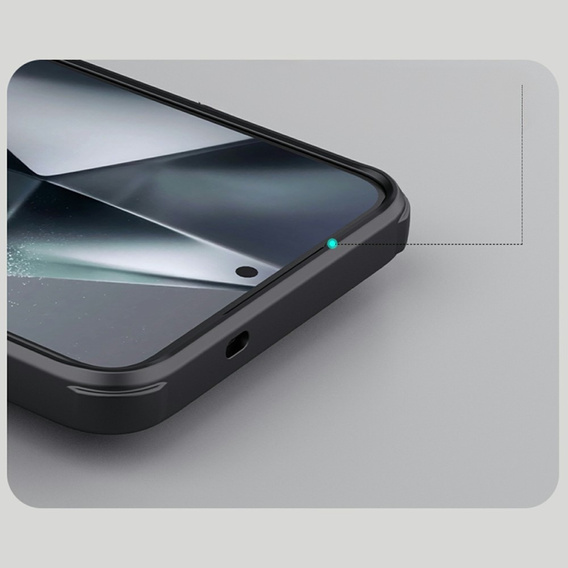 Чехол NILLKIN для Samsung Galaxy S25, Frosted Shield, для MagSafe, чёрный