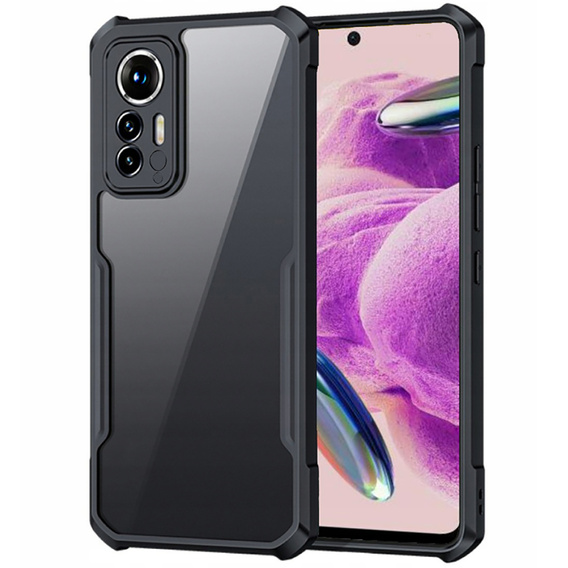 Чехол до Xiaomi Redmi Note 12S, AntiDrop Hybrid, чёрный