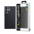 Кевларовий чохол BENKS для Samsung Galaxy S24 Ultra, для MagSafe, Carbon Fiber, чорний