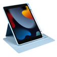 Чехол для iPad 10.2" 2021/2020/2019 (9/8/7 gen.), с местом для стилуса, поворачивающийся на 360°, синий