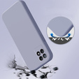 Чoхол до Realme 8i, Silicone Lite, лавандовий