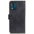 Откидной чехол для Motorola Moto E13, Wallet, чёрный