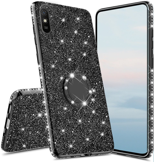 Чехол Bling до Xiaomi Redmi 9A, Black