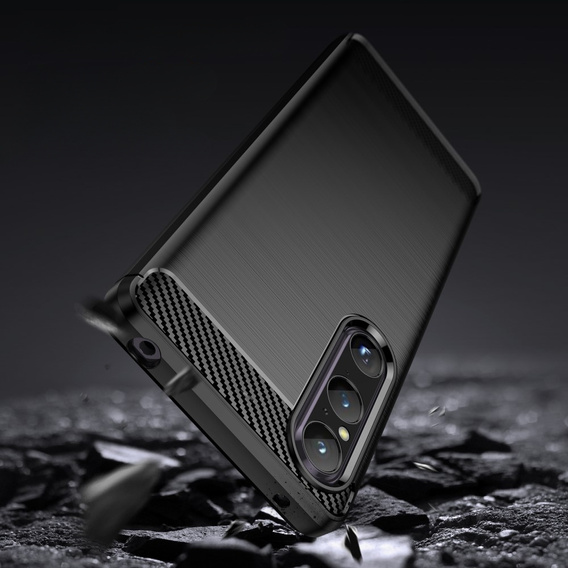 Чoхол до Sony Xperia 1 V, Carbon, чорний