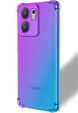 Чохол для Oppo Reno 13F / Oppo Reno 13FS, Gradient Dropproof, Фіолетовий / синій