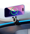 Чохол для iPhone 16 Plus, для MagSafe, ERBORD Matt Case, фіолетовий + захисне скло