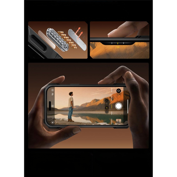 Чохол Supcase для iPhone 17 Pro Max, Unicorn Beetle Grip Mag, чорний