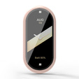 Чехол 2 в 1 + закаленное стекло для Xiaomi Smart Band 10 / 9 / 8, розовый