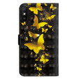 Etui Flexi Book do Xiaomi Redmi 9A - Gold Butterfly 