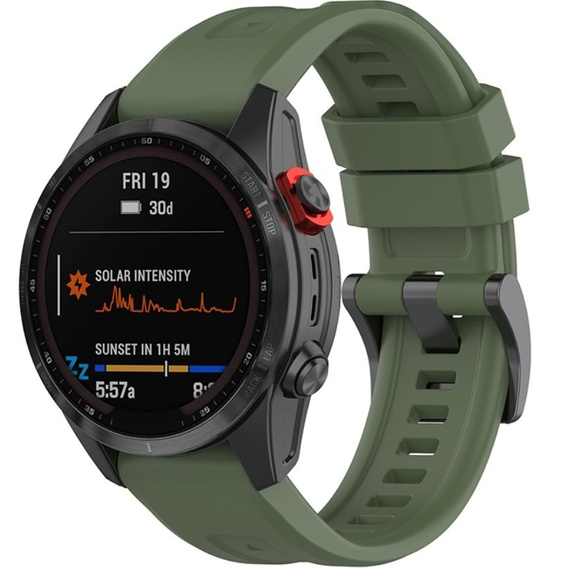 Силіконовий ремінець QuickFit 20mm, Midnight Green