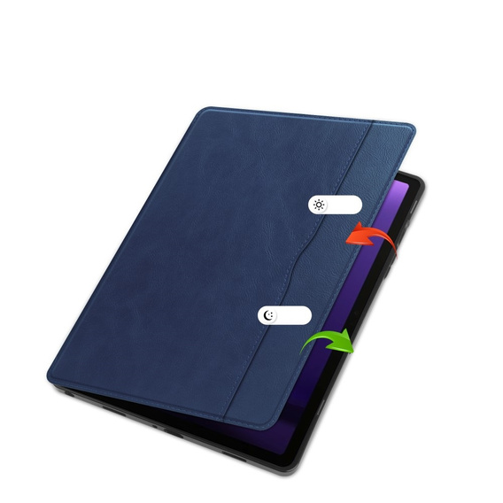 Чохол для Samsung Galaxy Tab S10 Lite / S10 FE / S9 FE, Business Card and Pen Slot, м'яти