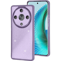Чoхол до Honor Magic 6 Lite 5G, Glittery Powder, фіолетовий