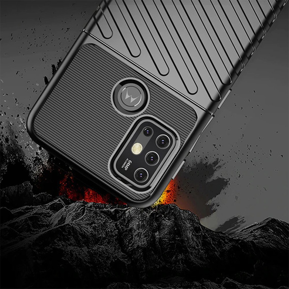 Чехол до Motorola Moto G10/G30, Thunder, чёрный