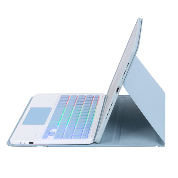 Чехол с подсветкой клавиатуры Bluetooth и тачпадом для Samsung Galaxy Tab A11+