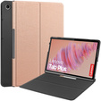 Чехол для Lenovo Tab Plus, Smartcase, розовый rose gold