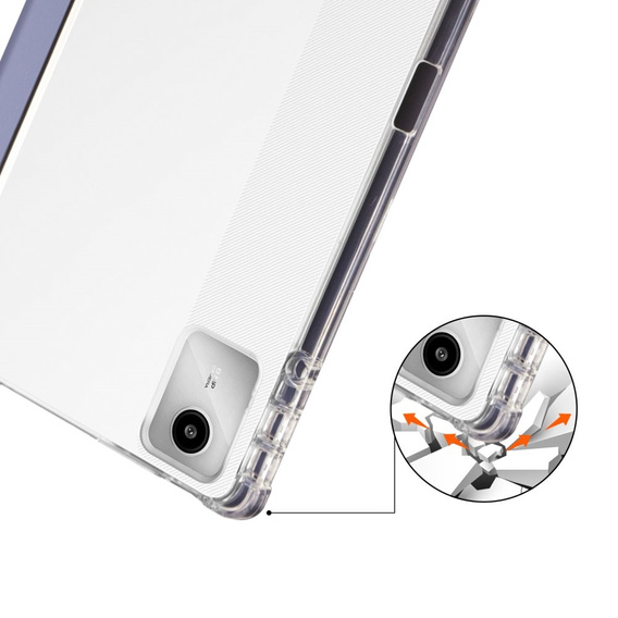Чехол для Lenovo Tab M11, Smartcase Hybrid, с местом для стилуса, фиолетовый
