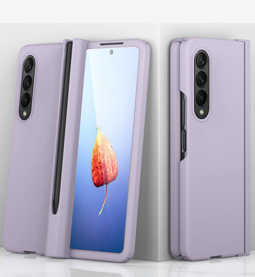 Чехол GKK Hard PC для Samsung Galaxy Z Fold 4 5G, Purple