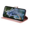 Откидной чехол для Samsung Galaxy A55 5G, Mandala Flower, зелёный
