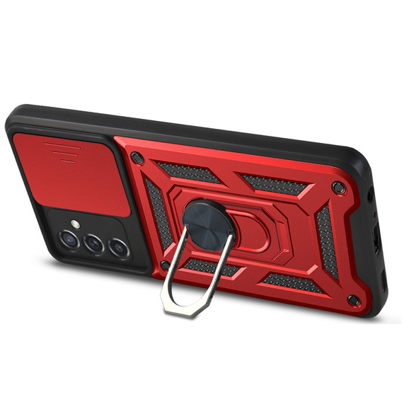 Чохол NOX Camera Slide Samsung Galaxy M52 5G, CamShield Slide, червоний
