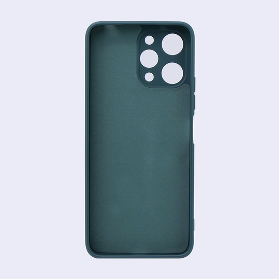 Чехол до Xiaomi Redmi 12, Silicone Lite, зелёный