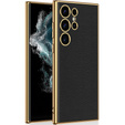 Чехол до Samsung Galaxy S24 Ultra, GKK Leather, чёрный