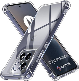 Чoхол до Motorola Edge 60 / 60 Fusion, Dropproof, прозорий