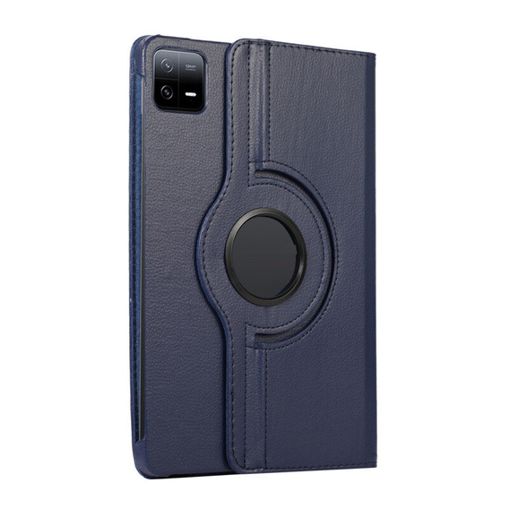 Чехол для Xiaomi Redmi Pad SE 11" TB330FU 10.95", вращающийся на 360, темно-синий