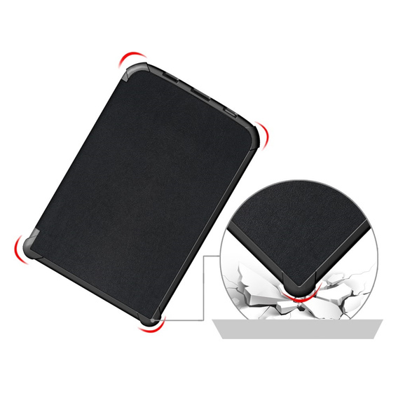 Чохол для PocketBook Touch Lux 4 5 606 616 627 628 632 633, Smartcase, чорний