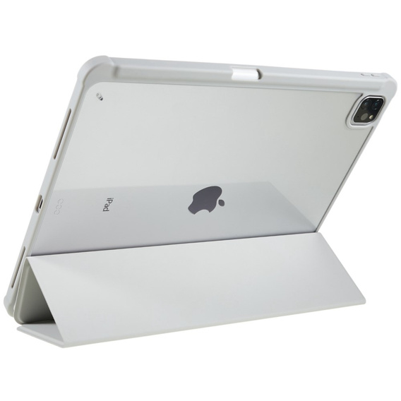 Чохол для iPad Pro 12.9" 2022/2021/2020 (6/5/4 gen.), Smartcase Hybrid, з місцем для стилуса, сірий