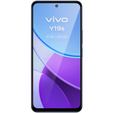 3D загартоване скло для Vivo Y19s, чорна рамка