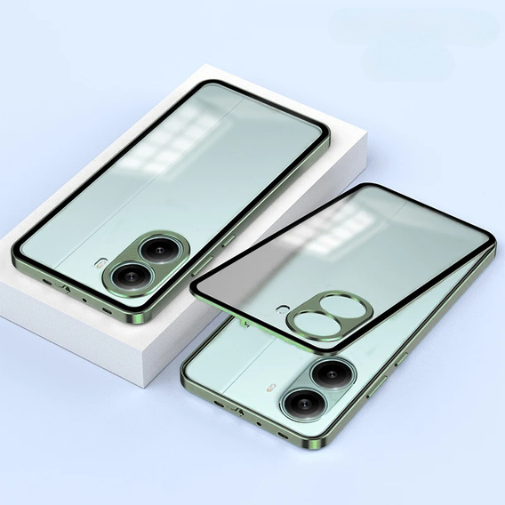 Чохол для Xiaomi Poco X7 Pro 5G, Frame Case, зелений