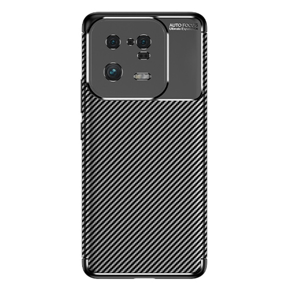 Чoхол до Xiaomi 13 Pro, Carbon Gel, чорний