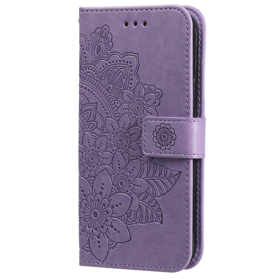 Чохол-книжка для Xiaomi Redmi Note 13 5G, Mandala, фіолетовий