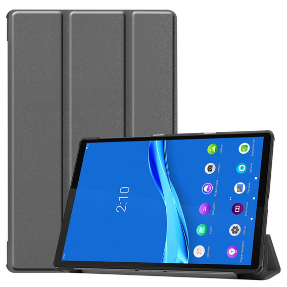 Чохол для Lenovo Tab M10 Plus TB-X606F, Smartcase, сірий