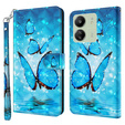Чохол-книжка для Xiaomi Redmi 13C / Poco C65, Wallet, Butterflies м'яти