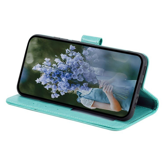 Чохол-книжка для Samsung Galaxy A55 5G, Mandala Flower, зелений