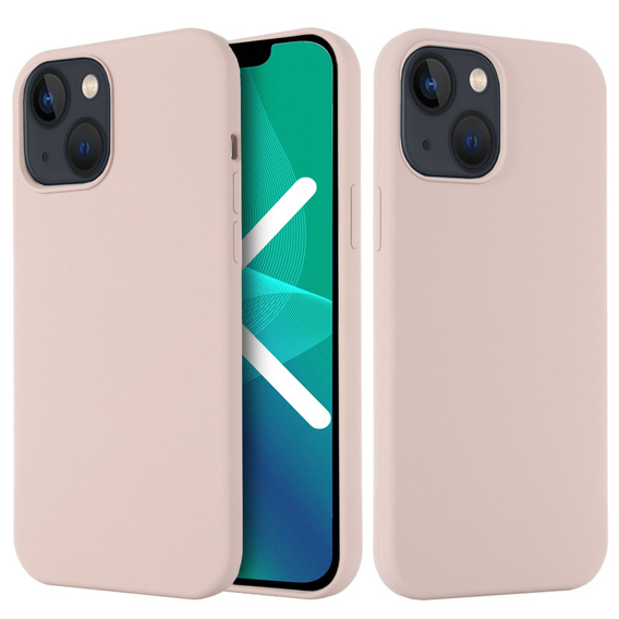 Чoхол до iPhone 14 Plus, Silicone MagSafe, рожевий