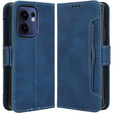 Откидной чехол для Oppo Reno 13F / Oppo Reno 13FS, Card Slot, темно-синий