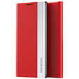 Откидной чехол для Xiaomi 12 / 12X, Side Magnetic, красный
