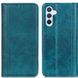 Чехол до Samsung Galaxy S24, Wallet Litchi Leather, зелёный