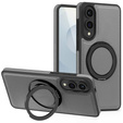 Чохол для Realme 12 Pro 5G / 12 Pro+ 5G, Leather Kickstand Ring, чорний