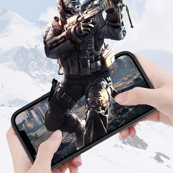 Чехол с батареей 6800mAh до iPhone 12, Oxford Cloth, Black