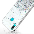 Чехол до Huawei Y6 2019 / Honor 8A, Glittery, прозрачный