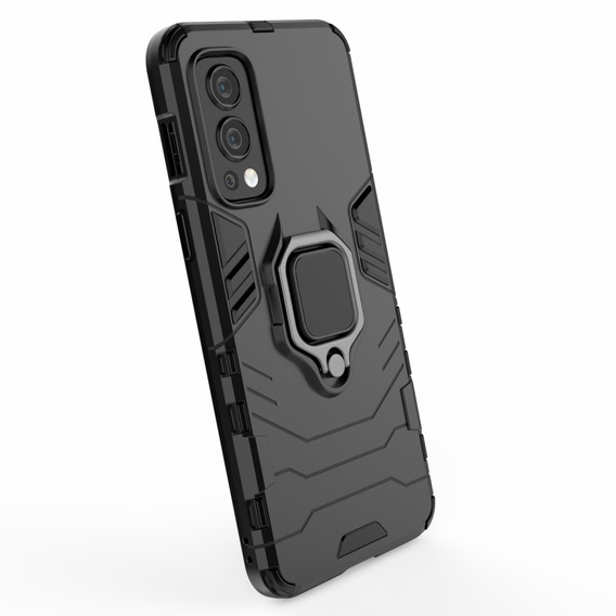 Чoхол до OnePlus Nord 2 5G, Kickstand Ring, чорний