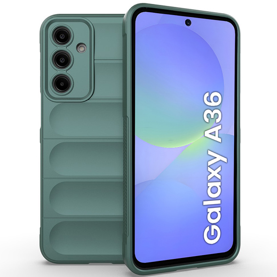 Чехол до Samsung Galaxy A36, Gaming Shockproof, зелёный