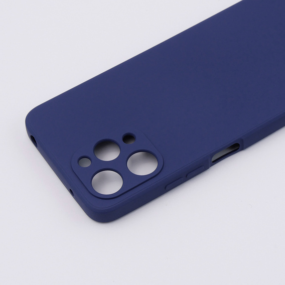 Чехол до Xiaomi Redmi 12, Silicone Lite, темно-синий