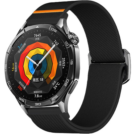 Ремешок Nylon до Samsung Galaxy Watch Active 22mm, Black