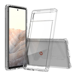 Чехол до Google Pixel 6, Fusion Hybrid, прозрачный